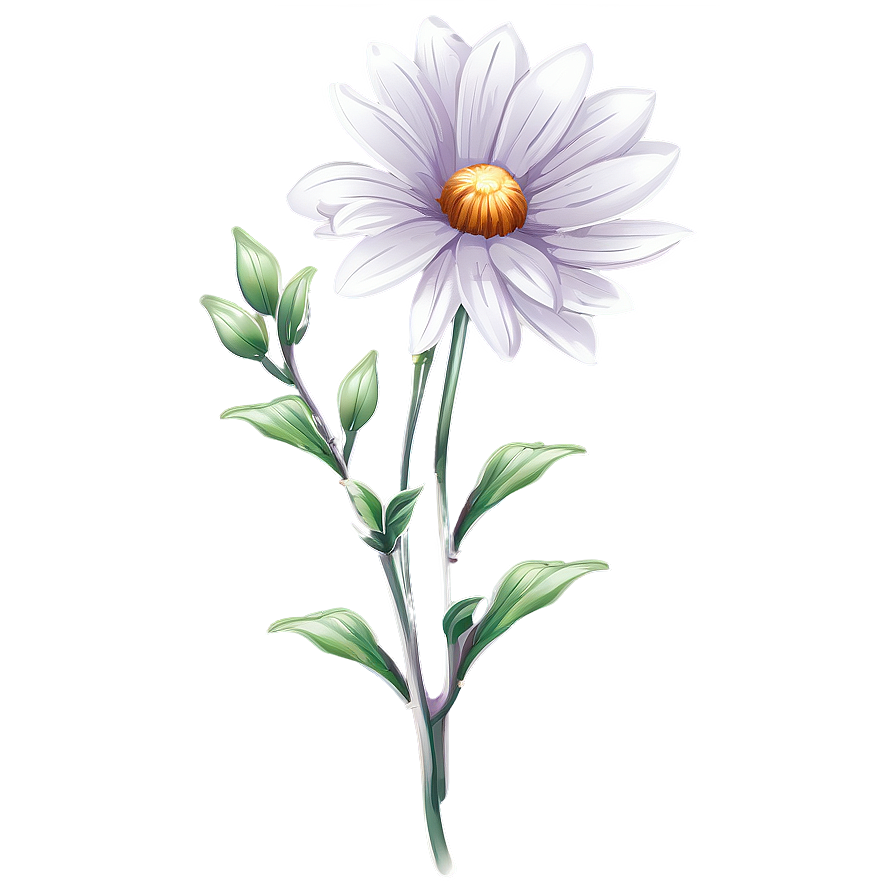 Bare Flower Illustration Png Ekv PNG Image