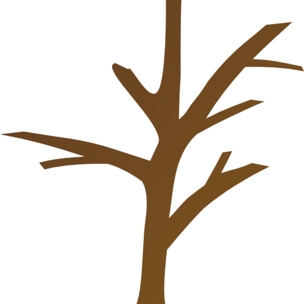 Bare Tree Silhouette PNG Image