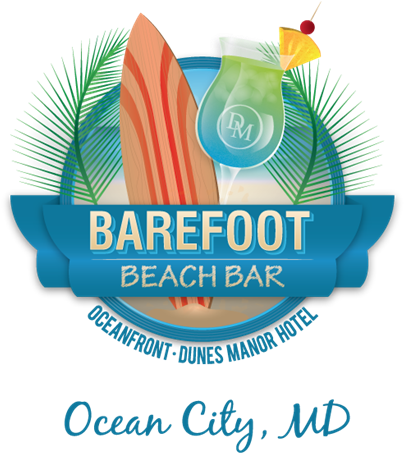 Barefoot Beach Bar Logo PNG Image