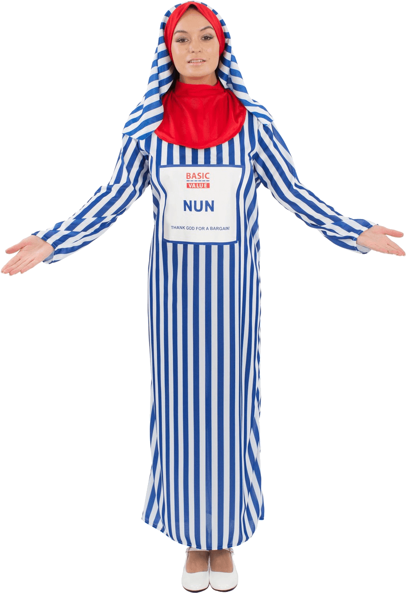 Bargain Nun Costume PNG Image