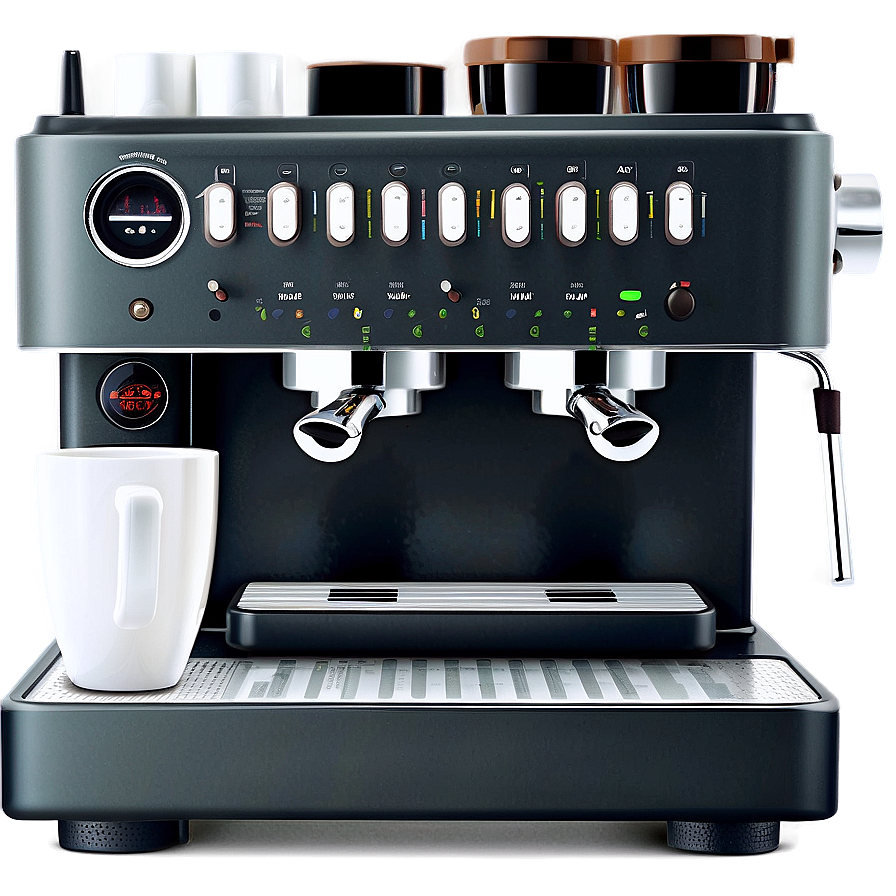 Barista And Espresso Machine Png 66 PNG Image