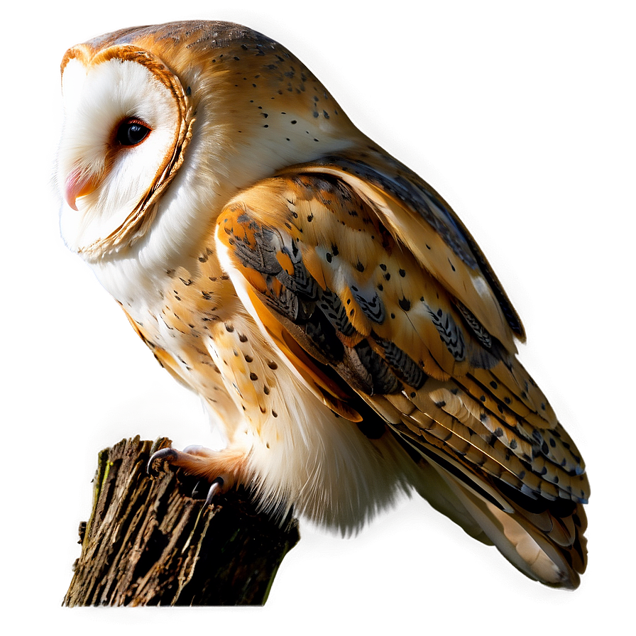 Barn Owl A PNG Image