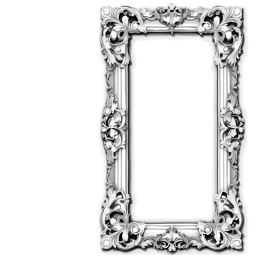 Baroque Decorative Frame Png 78 PNG Image