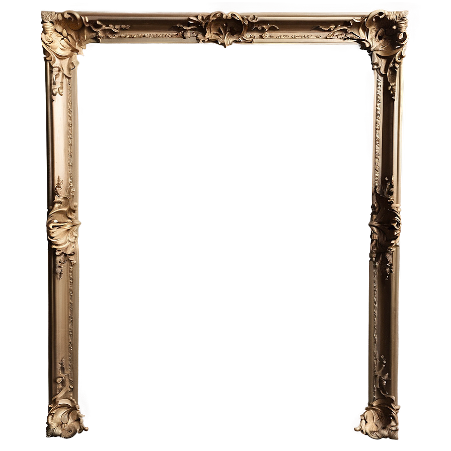 Baroque Frame Design Png Lpv70 PNG Image