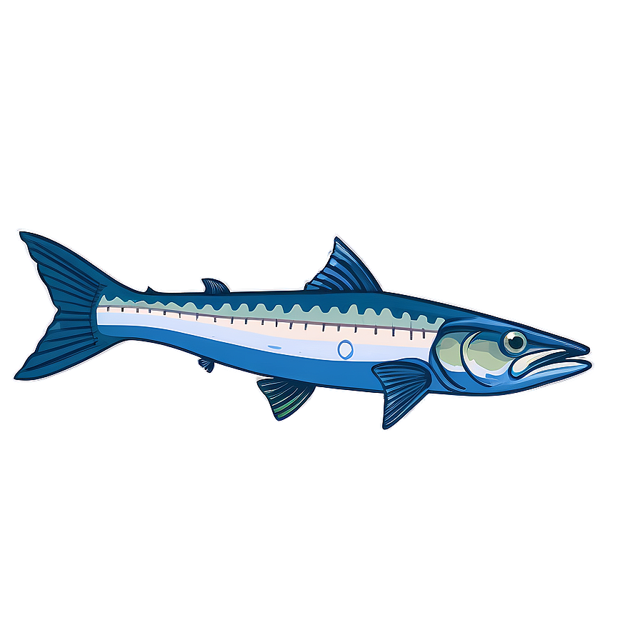 Barracuda Swimming Upwards Png 72 PNG Image