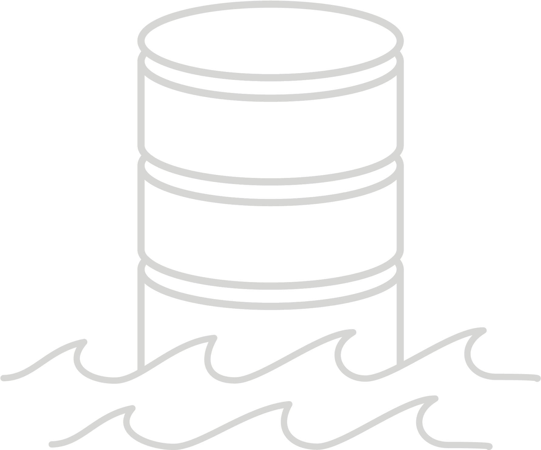 Barrel Floatingon Water PNG Image