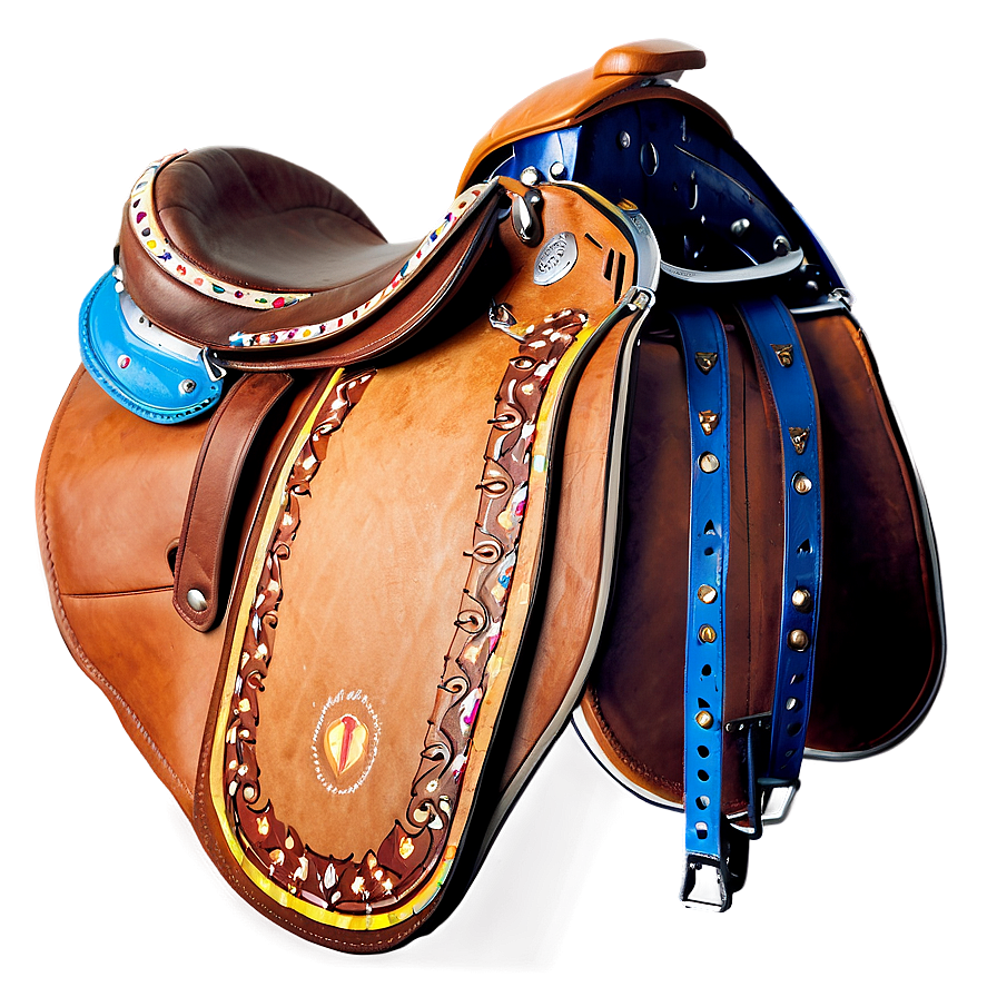 Barrel Racing Saddle Png 14 PNG Image