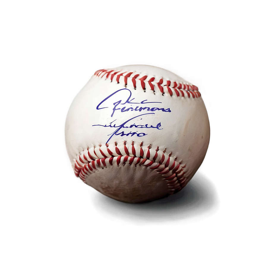 Baseball Autograph Png 61 PNG Image