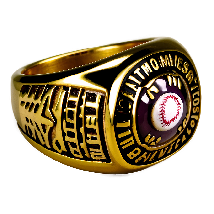 Baseball Championship Ring Png Pwa58 PNG Image