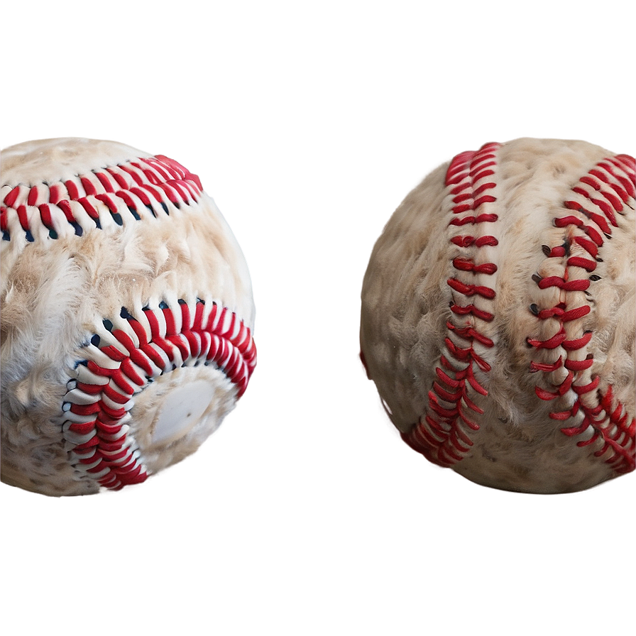 Baseball Seams With Dust Effect Png 06282024 PNG Image