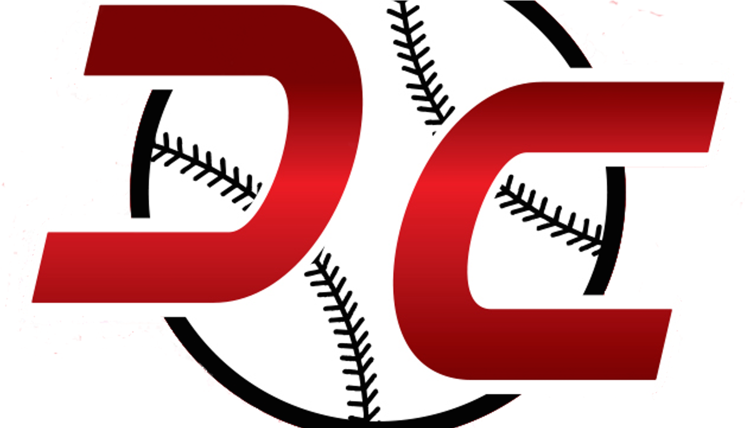 Baseball Stitched Letters Graphic PNG Image