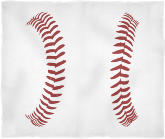 Baseball Stitching Pattern PNG Image