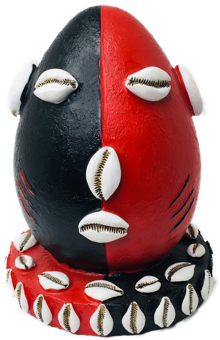 Baseball Themed Easter Egg PNG Image