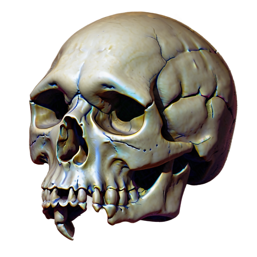 Basic Skull Art Png 06282024 PNG Image