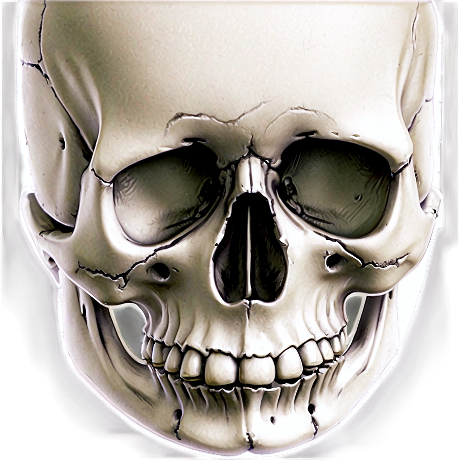 Basic Skull Drawing Png 06282024 PNG Image