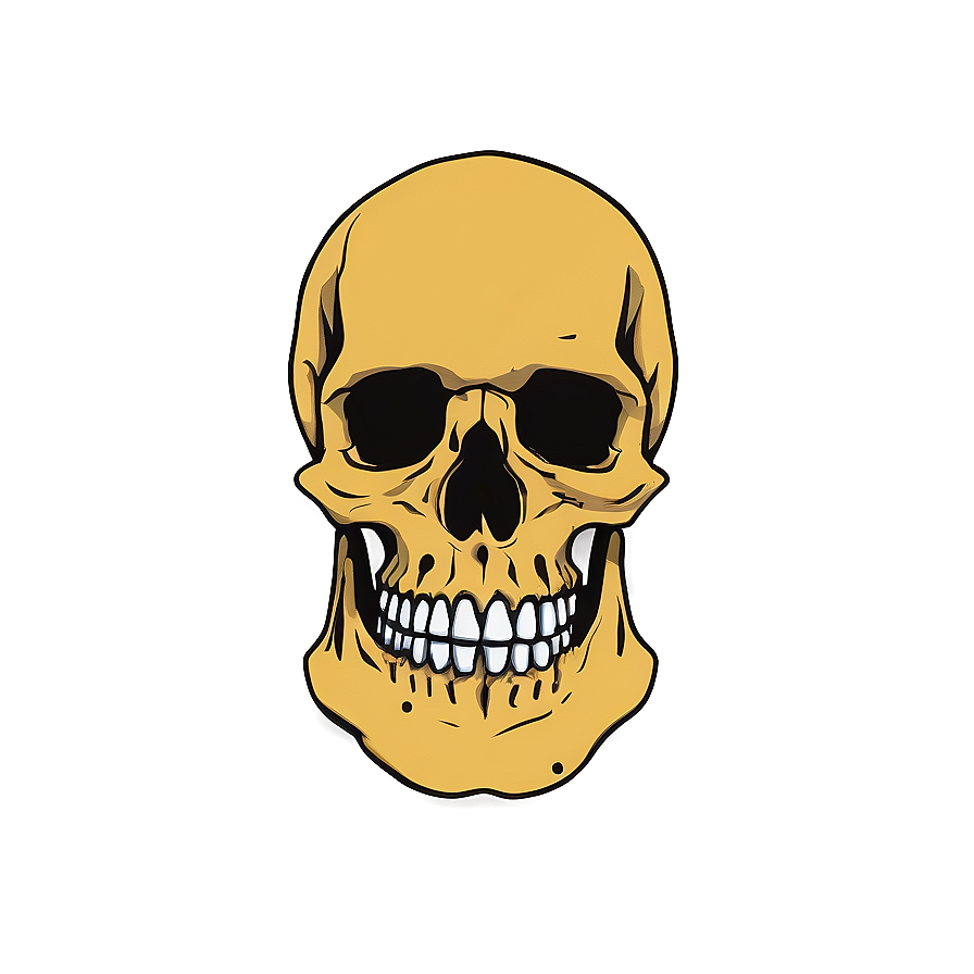 Basic Skull Tattoo Png Rep PNG Image