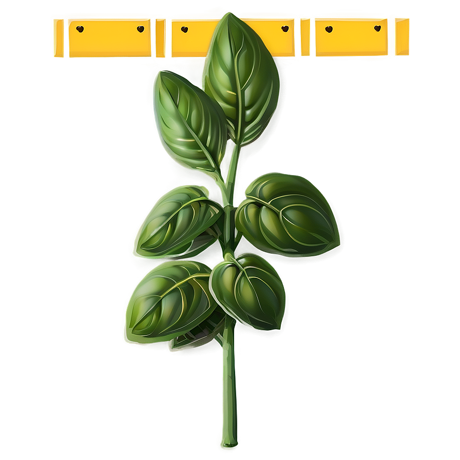 Basil Culinary Plant Png 89 PNG Image