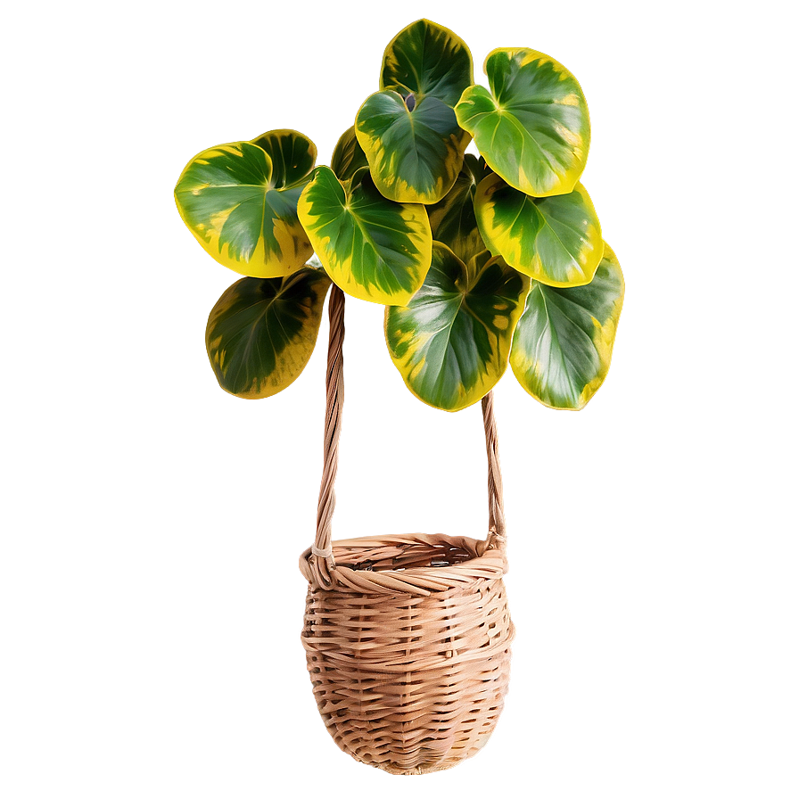 Basket Hanging Plant Png 27 PNG Image