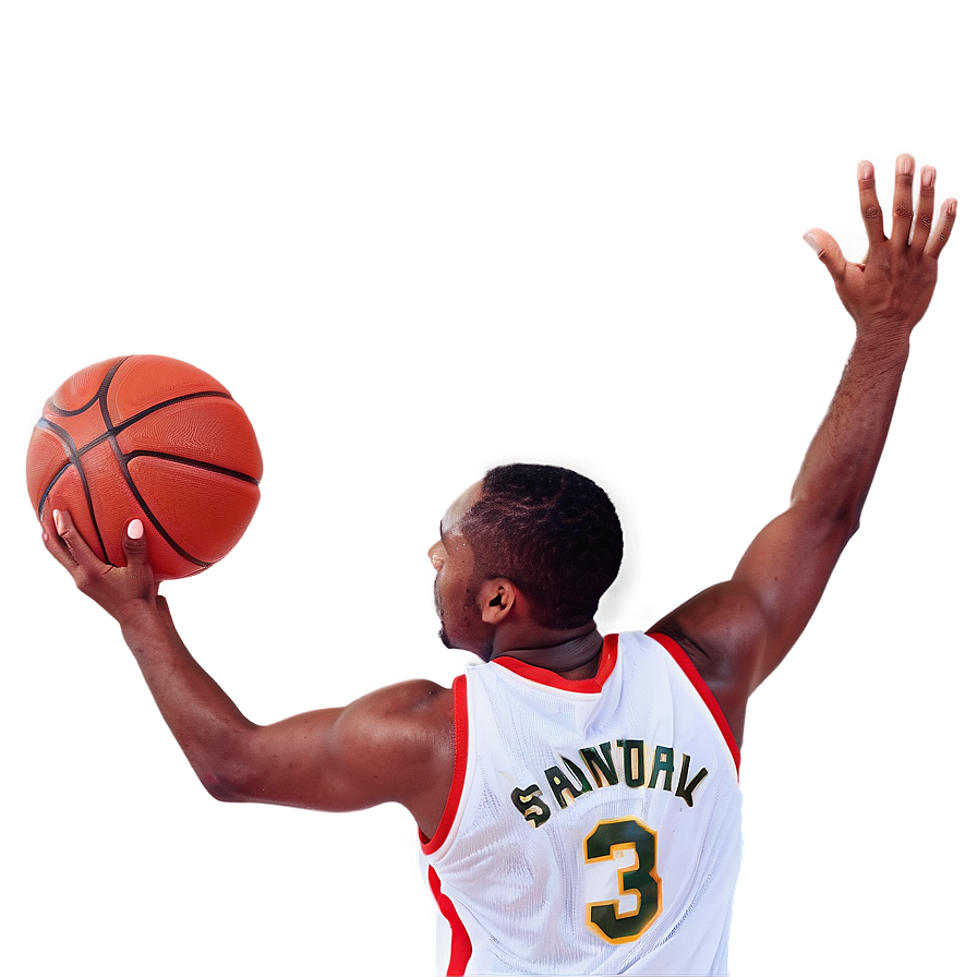 Basketball Action Shot Png Che PNG Image