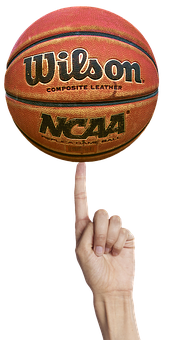 Basketball Balancing Skill PNG Image