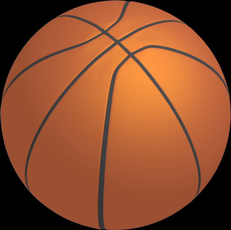 Basketball Close Up Texture PNG Image