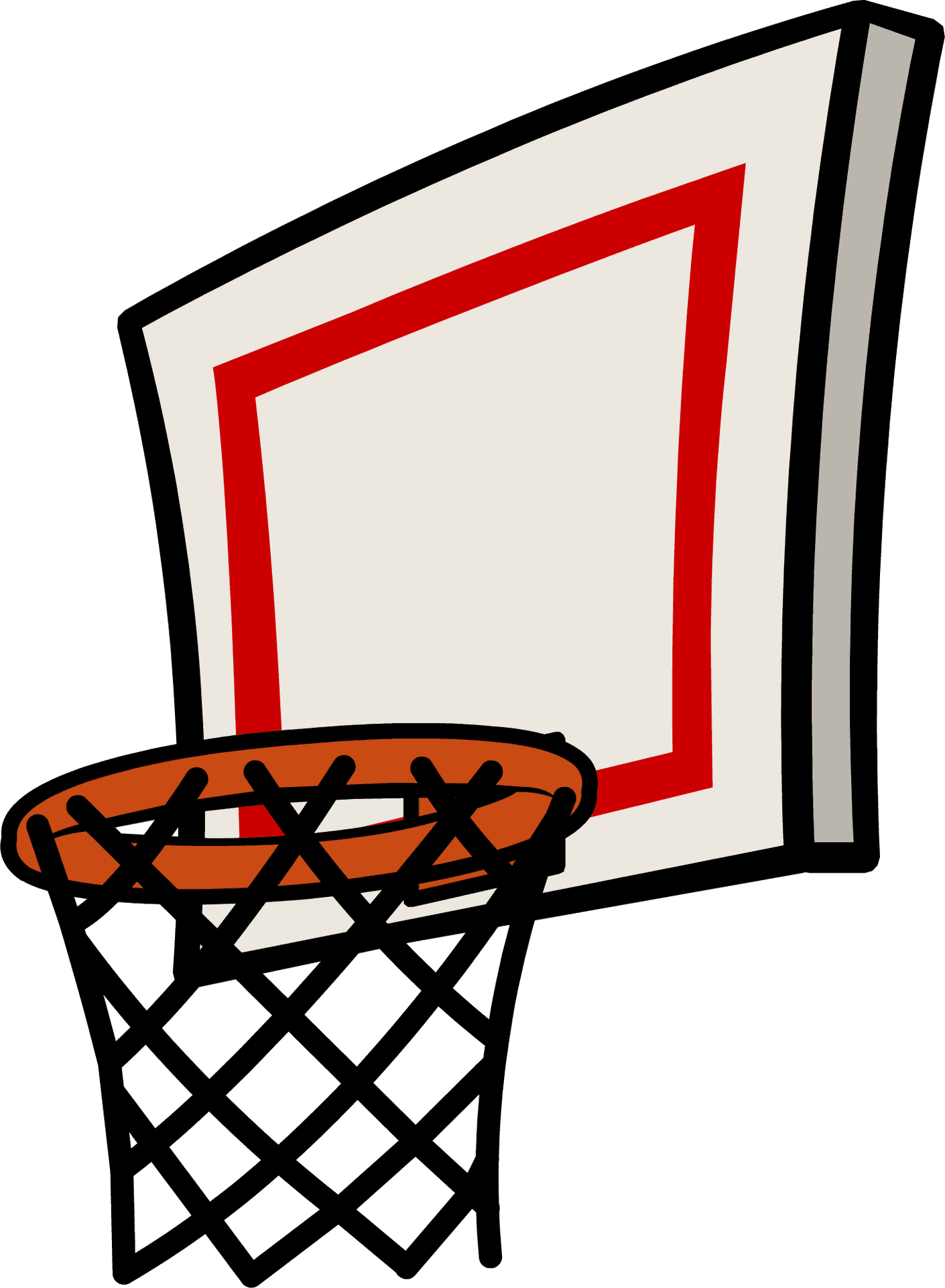 Basketball Hoop Clipart PNG Image