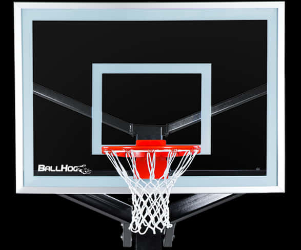 Basketball Hoop Close Up PNG Image