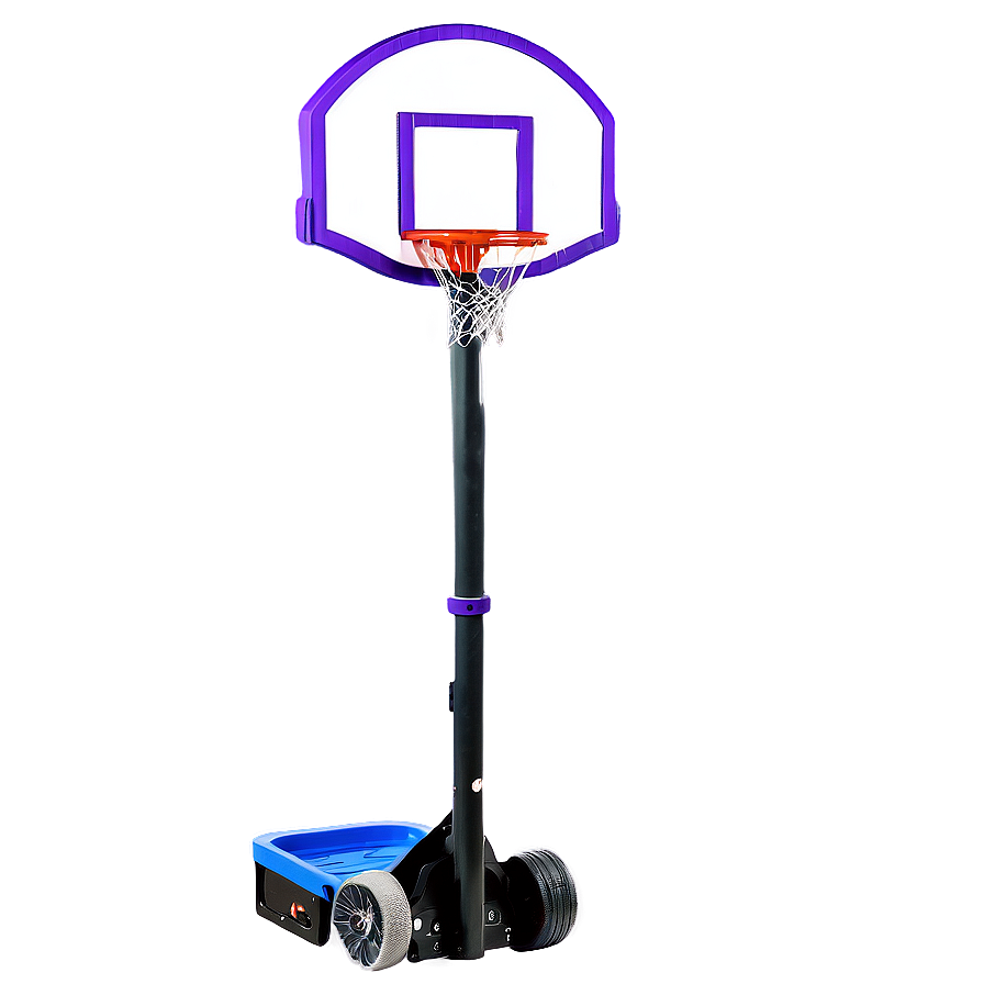 Basketball Hoop With Wheels Png Tkb95 PNG Image