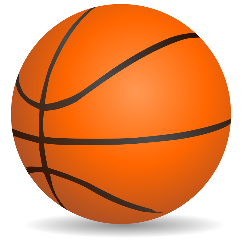 Basketball Icon Graphic PNG Image