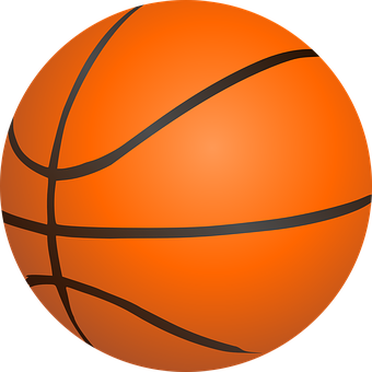 Basketball Icon Graphic PNG Image