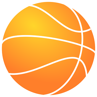 Basketball Icon Graphic PNG Image