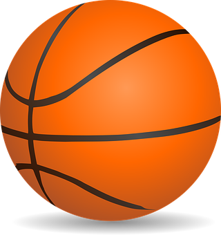 Basketball Icon Graphic PNG Image