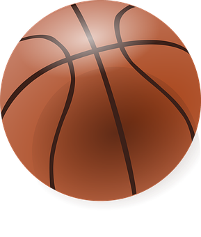 Basketball Icon Illustration PNG Image