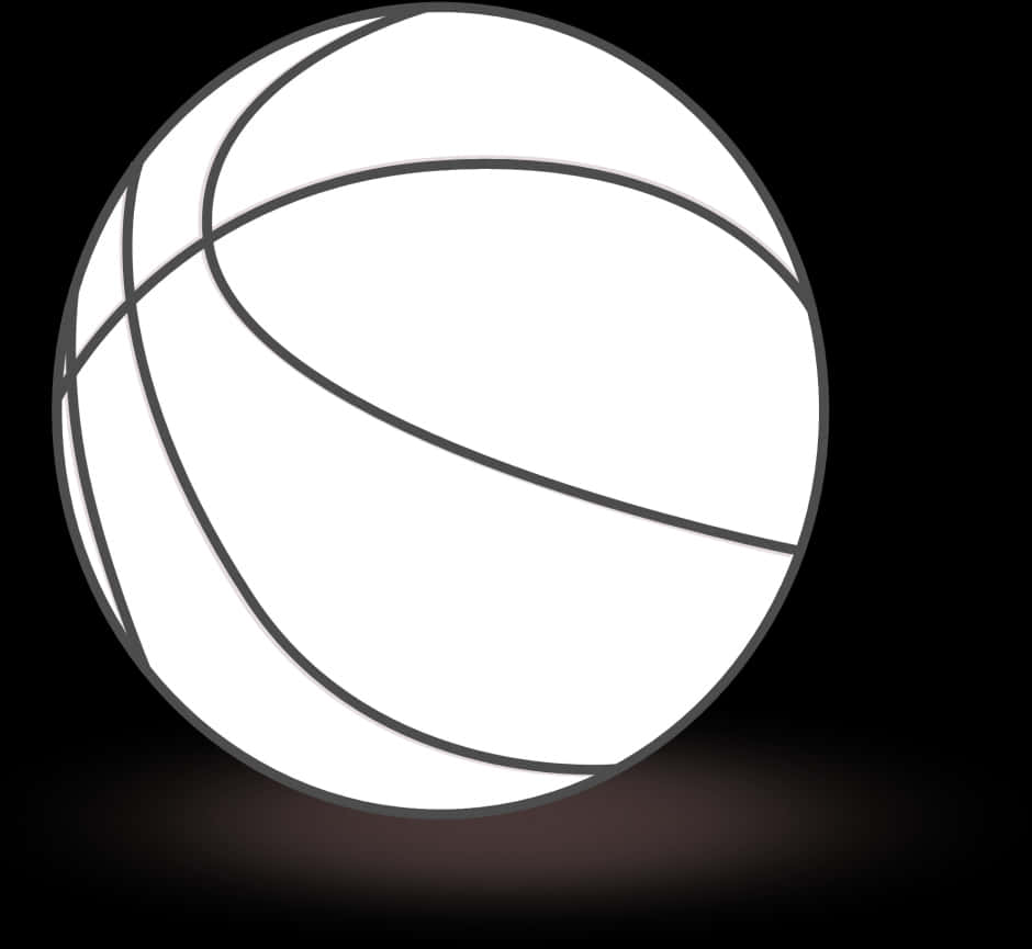 Basketball Icon Silhouette PNG Image