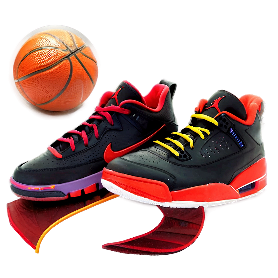 Basketball Inspired Jordan Shoes Png 13 PNG Image