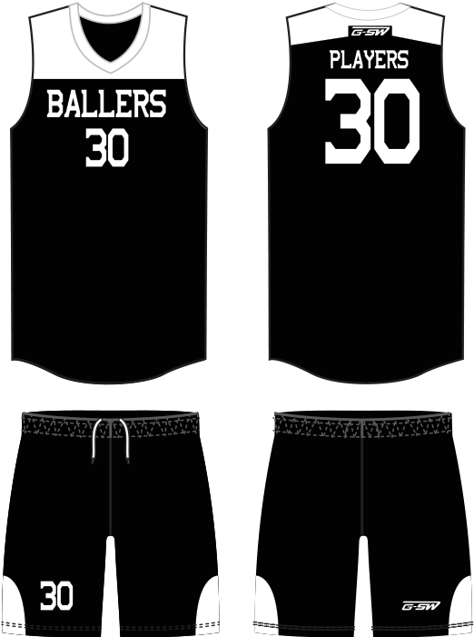 Basketball Jerseyand Shorts Design PNG Image