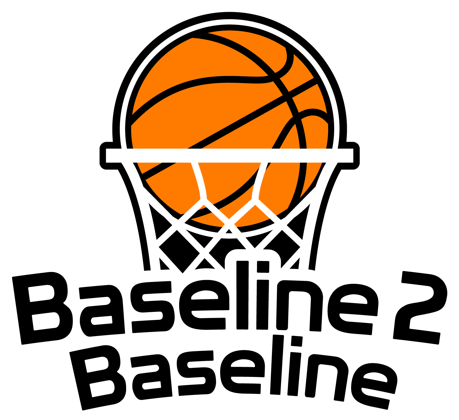 Basketball Logo Baseline2 PNG Image