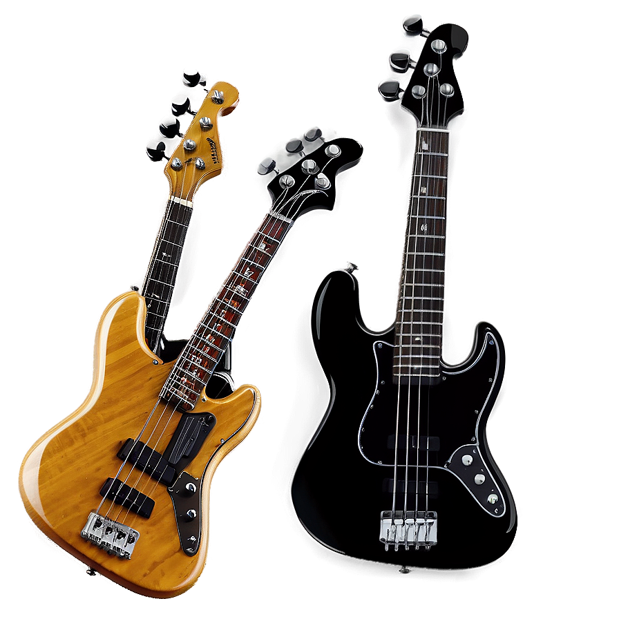 Bass Guitar Silhouette Png 64 PNG Image