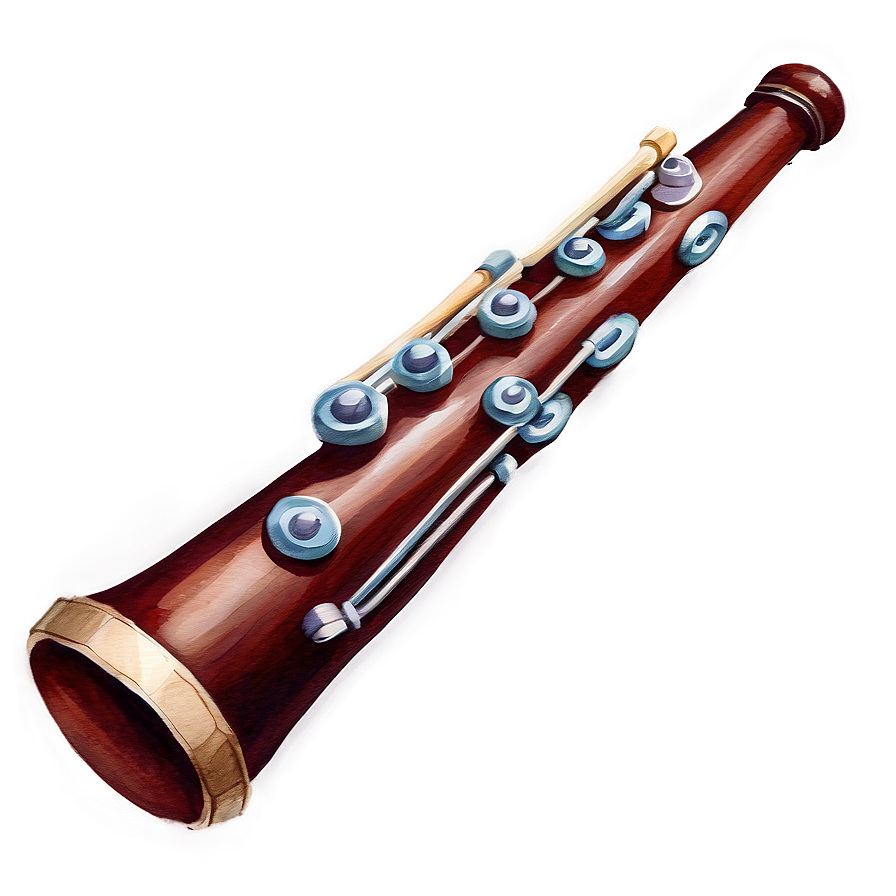 Bassoon Watercolor Png 17 PNG Image