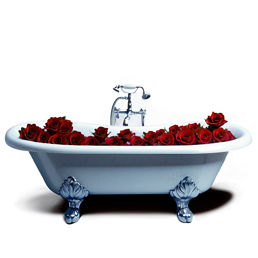 Bathtub Full Of Roses Png 37 PNG Image