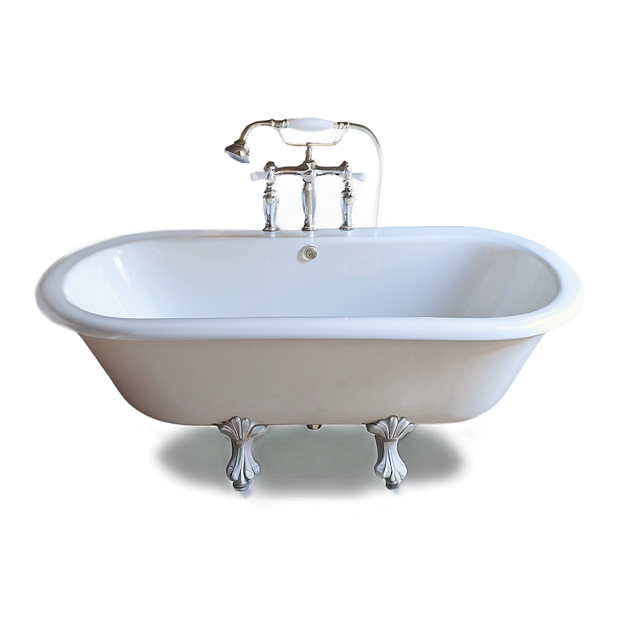 Bathtub With Center Drain Png Nfm PNG Image