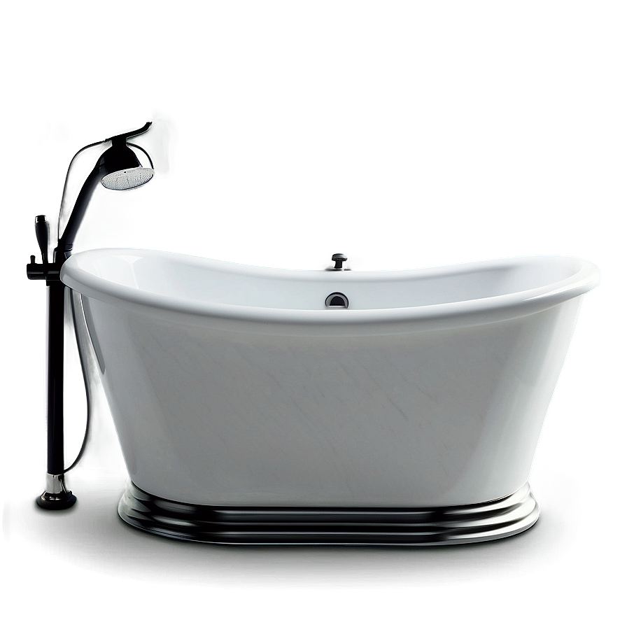 Bathtub With Center Drain Png Xro85 PNG Image