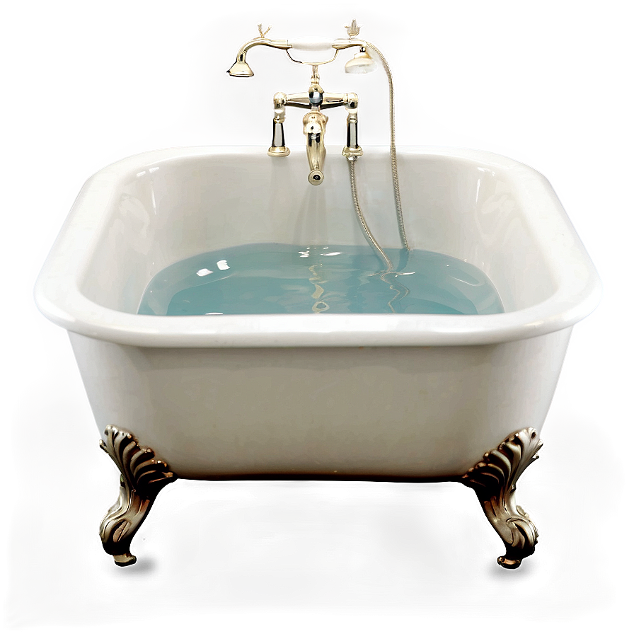 Bathtub With Overflow Png 17 PNG Image