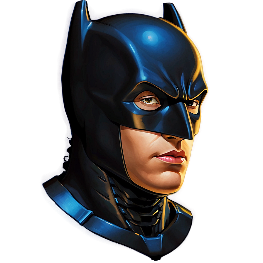 Batman Cowl Illustration Png Lol4 PNG Image