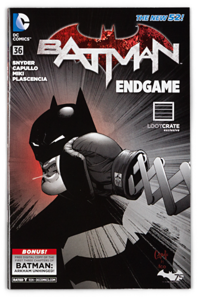 Batman_ Endgame_ Comic_ Cover_ Issue_36 PNG Image