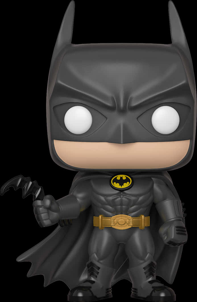 Batman Funko Pop Figure PNG Image