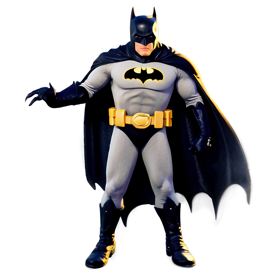 Batman In Action Cartoon Png 06252024 PNG Image