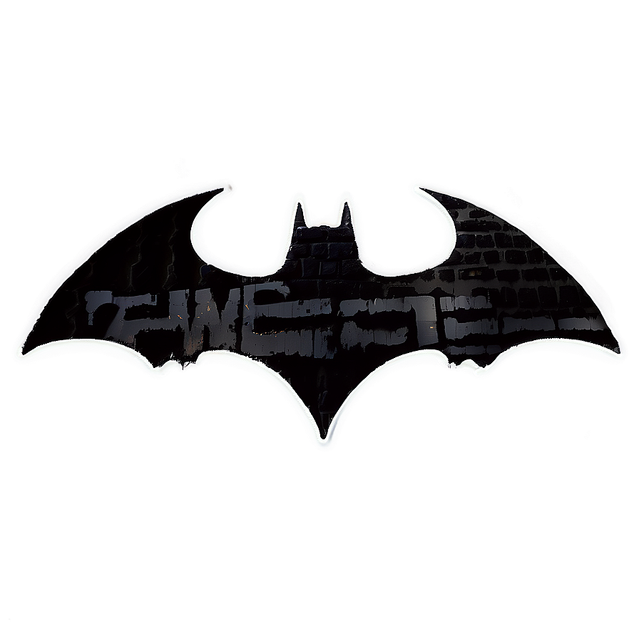 Batman Logo Graffiti Style Png 05042024 PNG Image