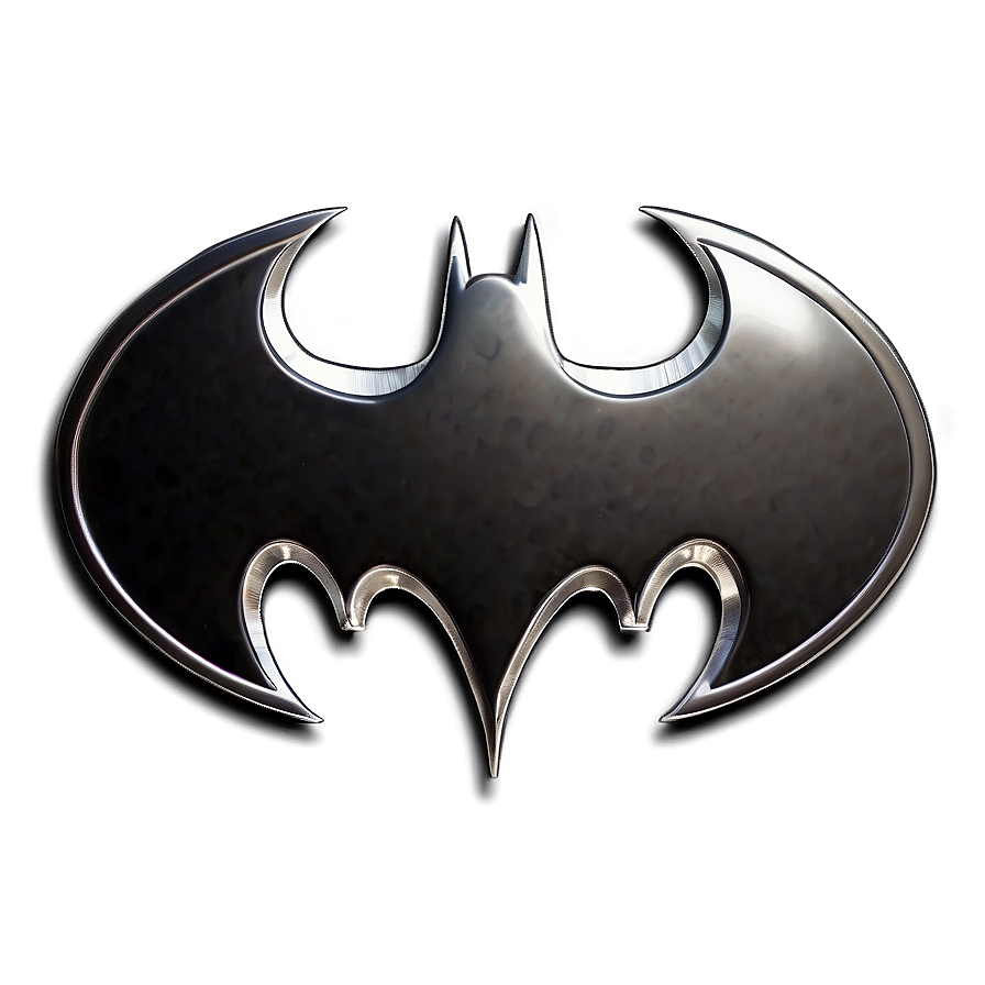 Batman Logo In Metal Png Waq55 PNG Image