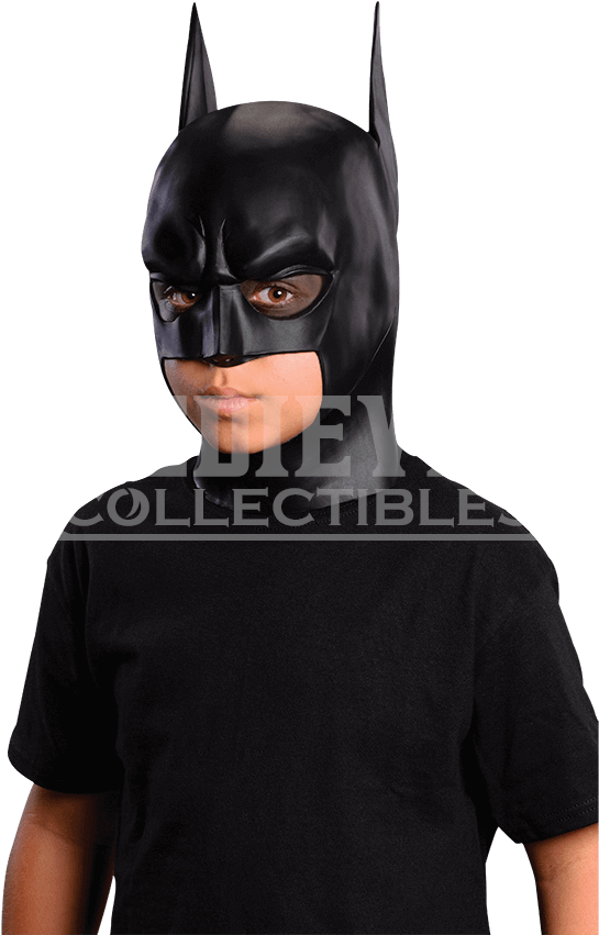 Batman Mask Display Collectible PNG Image